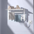 non perforatel household bathroom storage rack towel rack